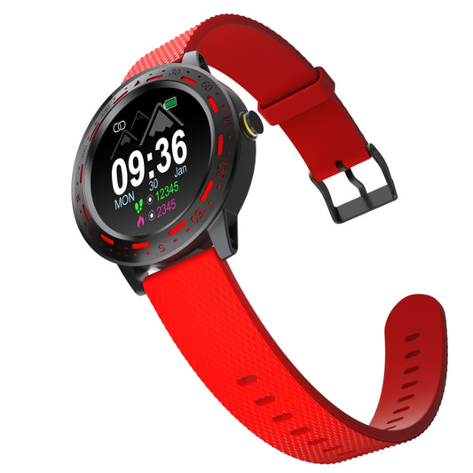 S18 1.3 inch TFT Screen IP67 Waterproof Smart Watch Bracelet, Support Sleep Monitor / Heart Rate Monitor / Blood Pressure Monitoring(Red) by buy2fix