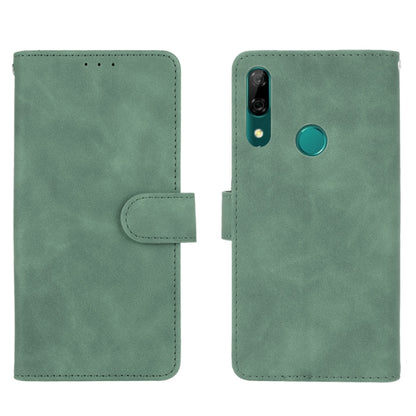 For Huawei P smart Z / Y9 Prime (2019) Solid Color Skin Feel Magnetic Buckle Horizontal Flip Calf Texture PU Leather Case with Holder & Card Slots & Wallet(Green) - Huawei Cases by buy2fix | Online Shopping UK | buy2fix