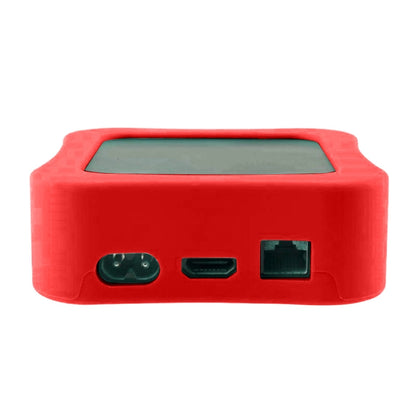 For Apple TV 4K 5th / 4th Anti-slip Shockproof Silicone Remote Control Protective Case(Red) - Remote Control Covers by buy2fix | Online Shopping UK | buy2fix