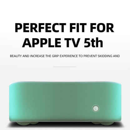 For Apple TV 4K 5th / 4th Anti-slip Shockproof Silicone Remote Control Protective Case(Red) - Remote Control Covers by buy2fix | Online Shopping UK | buy2fix