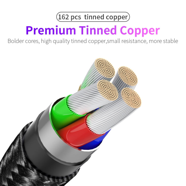 ZFXCT-WYA09 3A USB to USB-C / Type-C 180 Degree Rotating Elbow Charging Cable, Length:2m(Red) by buy2fix