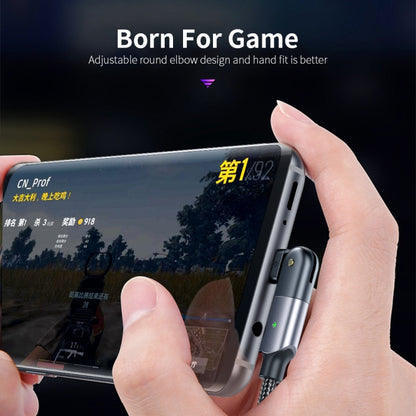 ZFXCT-WYA09 3A USB to USB-C / Type-C 180 Degree Rotating Elbow Charging Cable, Length:2m(Red) by buy2fix