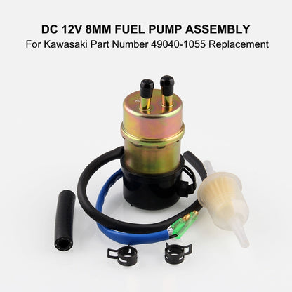 12V Electric Fuel Pump 49040-1055 for Kawasaki - Engine Fittings by buy2fix | Online Shopping UK | buy2fix