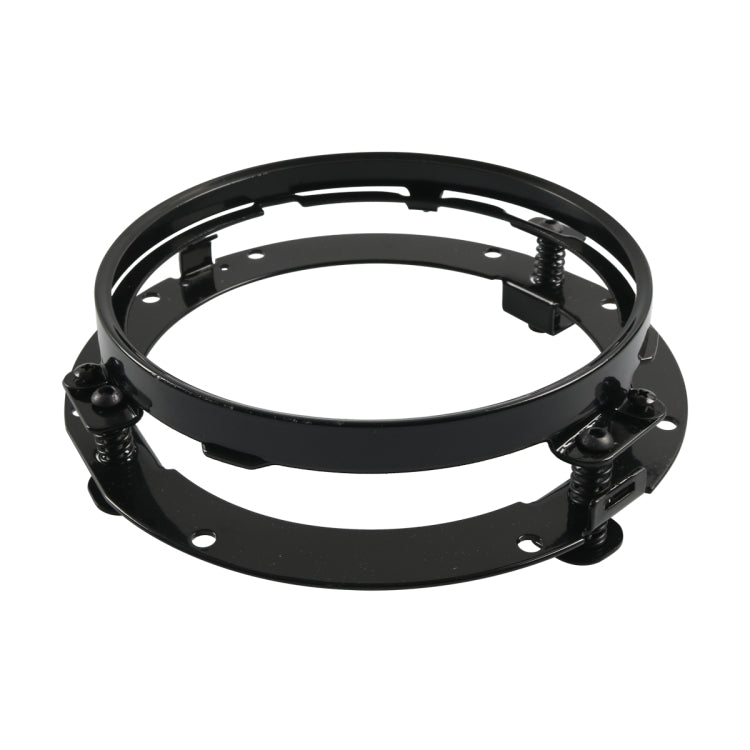 Motorcycle 7 inch Round Headlight Ring Mounting Bracket for Harley Davidson (Black) - Holder by buy2fix | Online Shopping UK | buy2fix