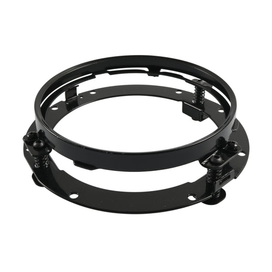 Motorcycle 7 inch Round Headlight Ring Mounting Bracket for Harley Davidson (Black) - Holder by buy2fix | Online Shopping UK | buy2fix