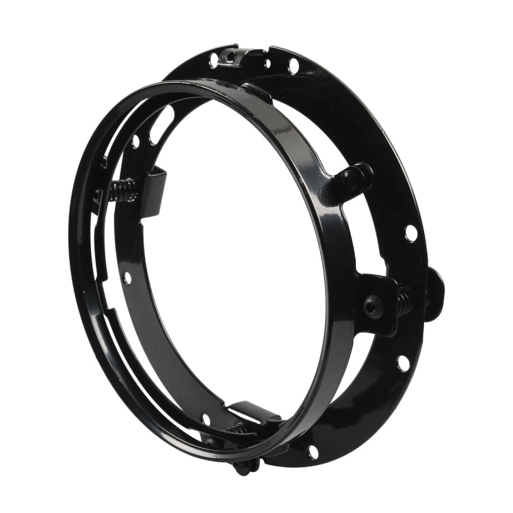 Motorcycle 7 inch Round Headlight Ring Mounting Bracket for Harley Davidson (Black) - Holder by buy2fix | Online Shopping UK | buy2fix