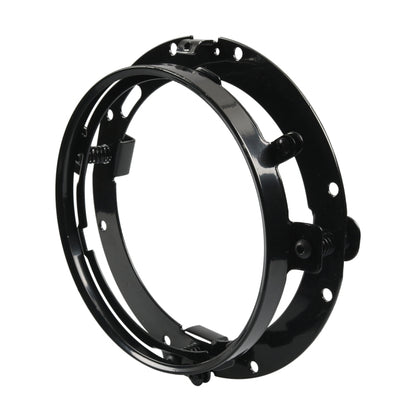 Motorcycle 7 inch Round Headlight Ring Mounting Bracket for Harley Davidson (Black) - Holder by buy2fix | Online Shopping UK | buy2fix