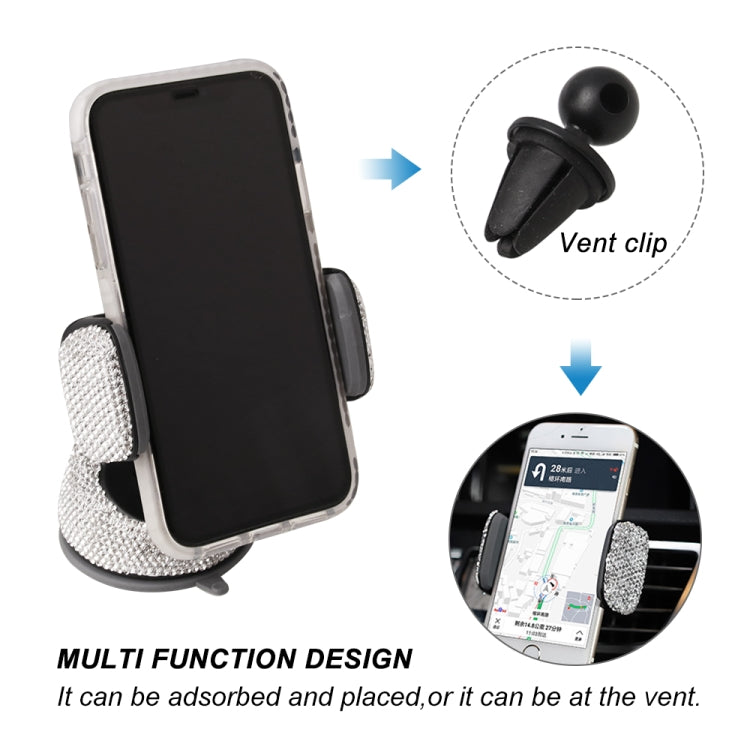 Diamond Car Phone Holder Bracket by buy2fix