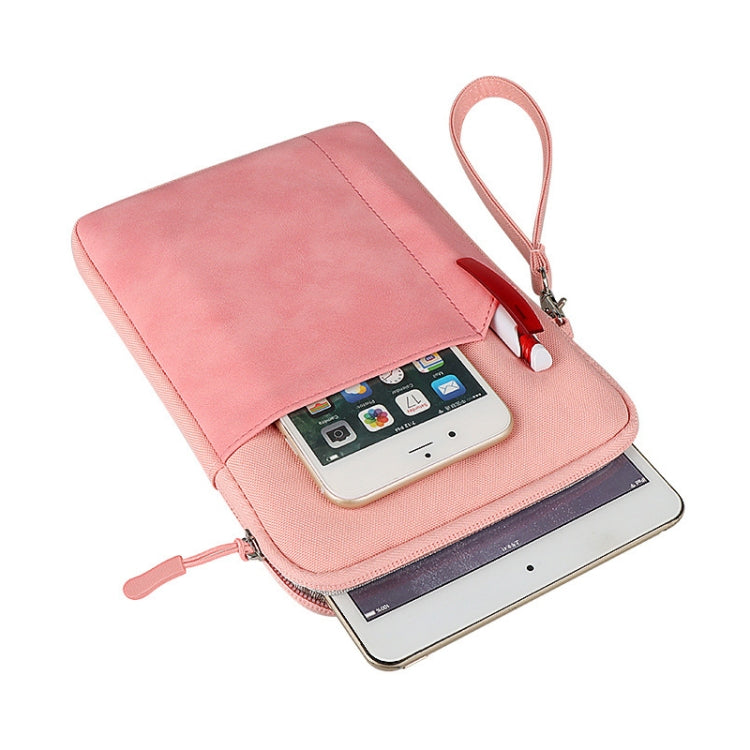 For 10 inch or Below Tablet ND00S Felt Sleeve Protective Case Inner Carrying Bag(Pink) by buy2fix