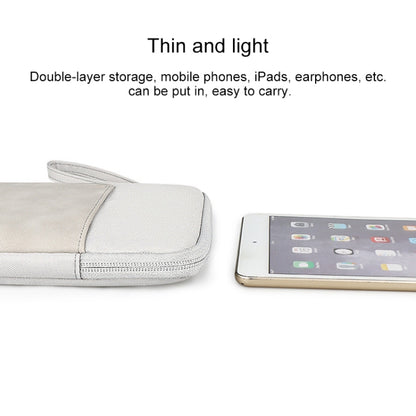 For 10.8 inch or Below Tablet ND00S Felt Sleeve Protective Case Inner Carrying Bag(Light Grey) by buy2fix