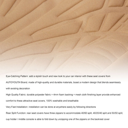 Universal Car Seat Covers Seat Full Set Dust-proof Protectors by buy2fix