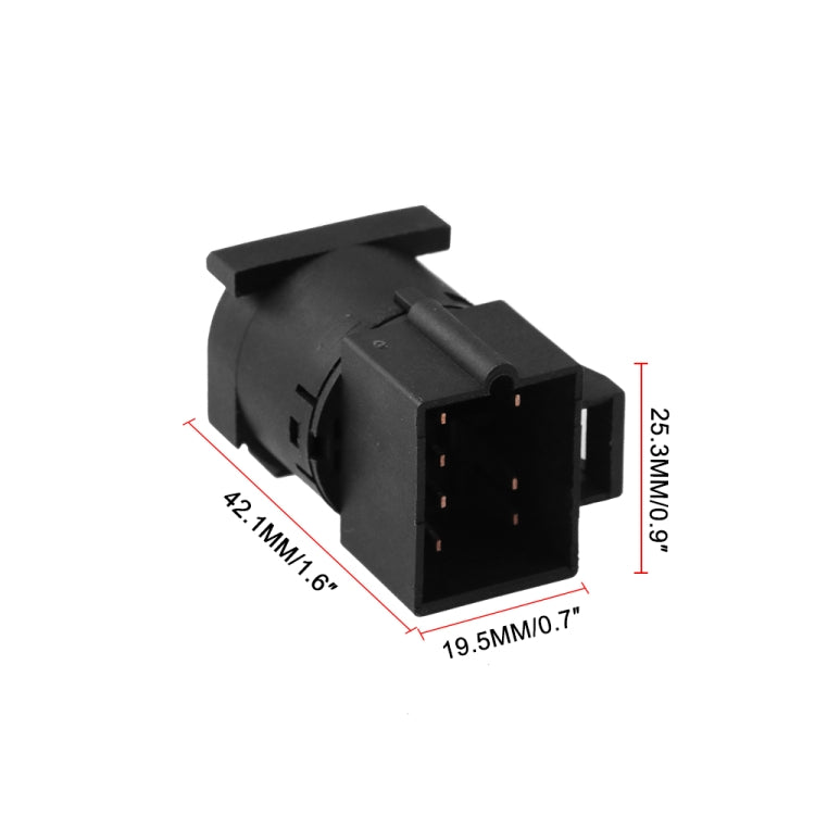 AC Heater Blower Motor Control Switch 16192099 for 1995-1999 Chevrolet Yukon 1500 Pickup Truck C/K - Car Switches by buy2fix | Online Shopping UK | buy2fix
