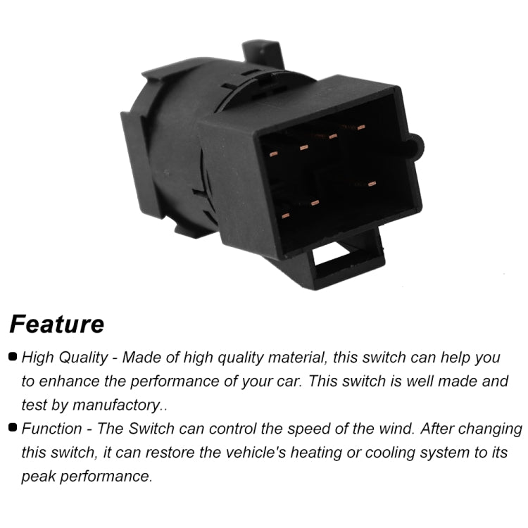 AC Heater Blower Motor Control Switch 16192099 for 1995-1999 Chevrolet Yukon 1500 Pickup Truck C/K - Car Switches by buy2fix | Online Shopping UK | buy2fix