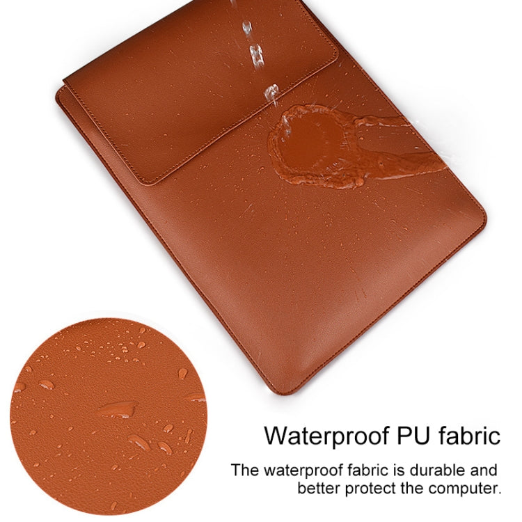 PU05 Sleeve Leather Case Carrying Bag for 14.1 inch Laptop(Green) by buy2fix