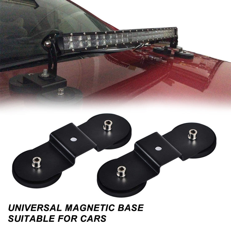 Universal Magnetic Base Powerful Mount Bracket Sucker Holder Roof / Hood LED Light Bar Offroad - Others by buy2fix | Online Shopping UK | buy2fix