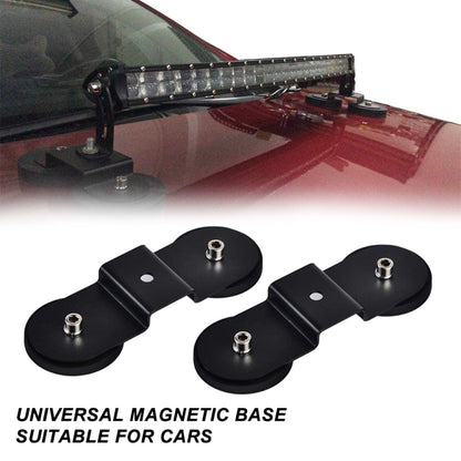 Universal Magnetic Base Powerful Mount Bracket Sucker Holder Roof / Hood LED Light Bar Offroad - Others by buy2fix | Online Shopping UK | buy2fix