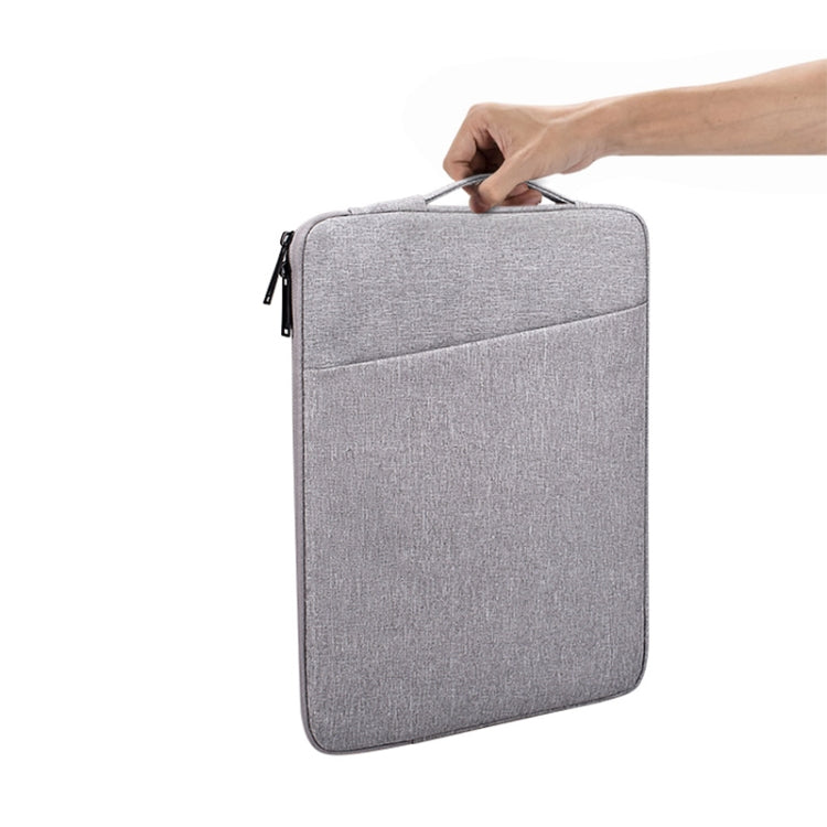 ND01D Felt Sleeve Protective Case Carrying Bag for 14.1 inch Laptop(Dark Grey) by buy2fix