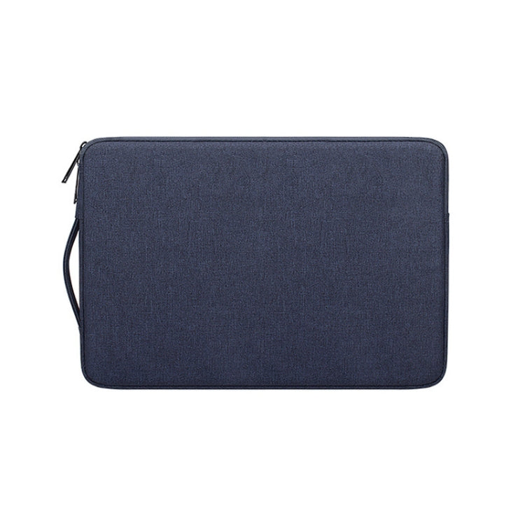 ND01D Felt Sleeve Protective Case Carrying Bag for 14.1 inch Laptop(Navy Blue) by buy2fix