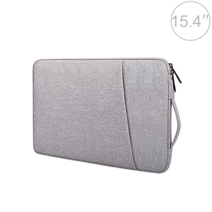 ND01D Felt Sleeve Protective Case Carrying Bag for 15.4 inch Laptop(Grey) by buy2fix