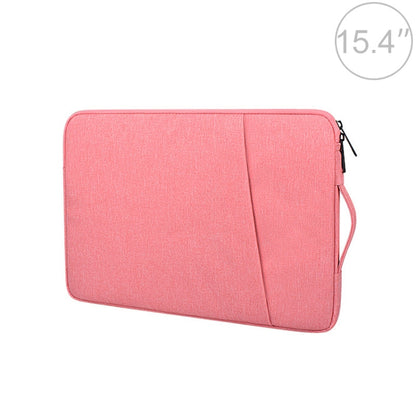 ND01D Felt Sleeve Protective Case Carrying Bag for 15.4 inch Laptop(Pink) by buy2fix