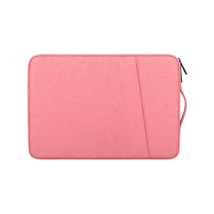 ND01D Felt Sleeve Protective Case Carrying Bag for 15.4 inch Laptop(Pink) by buy2fix