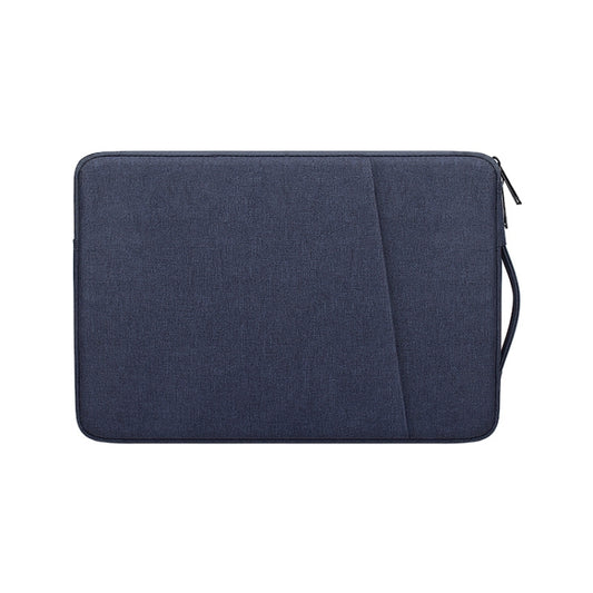 ND01D Felt Sleeve Protective Case Carrying Bag for 15.4 inch Laptop(Navy Blue) by buy2fix