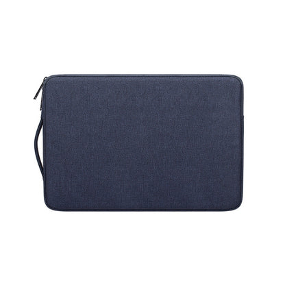 ND01D Felt Sleeve Protective Case Carrying Bag for 15.4 inch Laptop(Navy Blue) by buy2fix