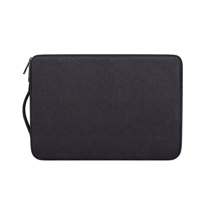 ND01D Felt Sleeve Protective Case Carrying Bag for 15.4 inch Laptop(Black) by buy2fix