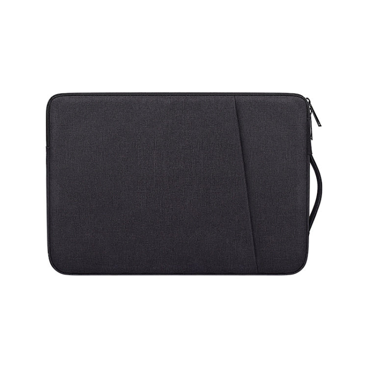ND01D Felt Sleeve Protective Case Carrying Bag for 15.6 inch Laptop(Black) by buy2fix