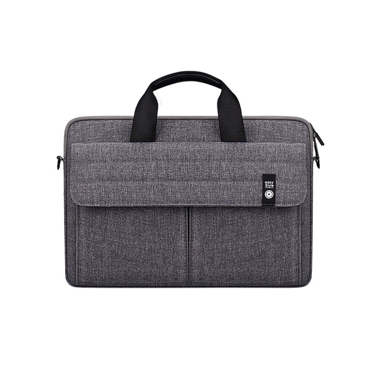 ST08 Handheld Briefcase Carrying Storage Bag without Shoulder Strap for 13.3 inch Laptop(Grey) by buy2fix