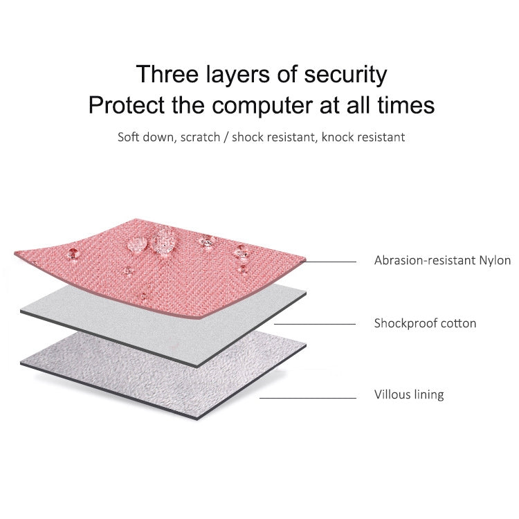 ST08 Handheld Briefcase Carrying Storage Bag with Shoulder Strap for 14.1 inch Laptop(Grey) - 14.1 inch by buy2fix | Online Shopping UK | buy2fix