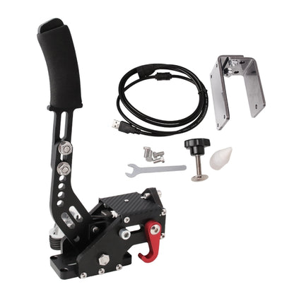 Universal USB Horizontal Drift Rally Racing Handbrake Lever Professional Gaming Peripherals for Racing Games G25/27/29 T500 - Brake System by buy2fix | Online Shopping UK | buy2fix