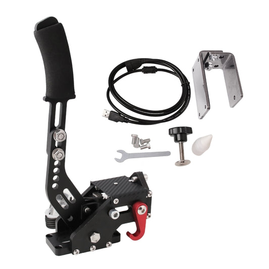 Universal USB Horizontal Drift Rally Racing Handbrake Lever Professional Gaming Peripherals for Racing Games G25/27/29 T500 - Brake System by buy2fix | Online Shopping UK | buy2fix