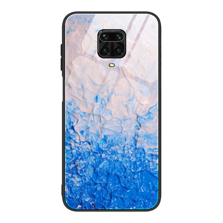For Xiaomi Redmi Note 9S / Note 9 Pro Marble Pattern Glass Protective Case(DL07) - Xiaomi Cases by buy2fix | Online Shopping UK | buy2fix