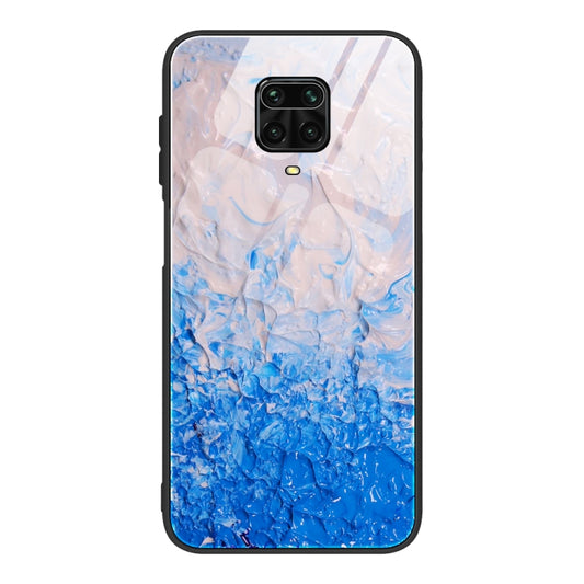 For Xiaomi Redmi Note 9S / Note 9 Pro Marble Pattern Glass Protective Case(DL07) - Xiaomi Cases by buy2fix | Online Shopping UK | buy2fix