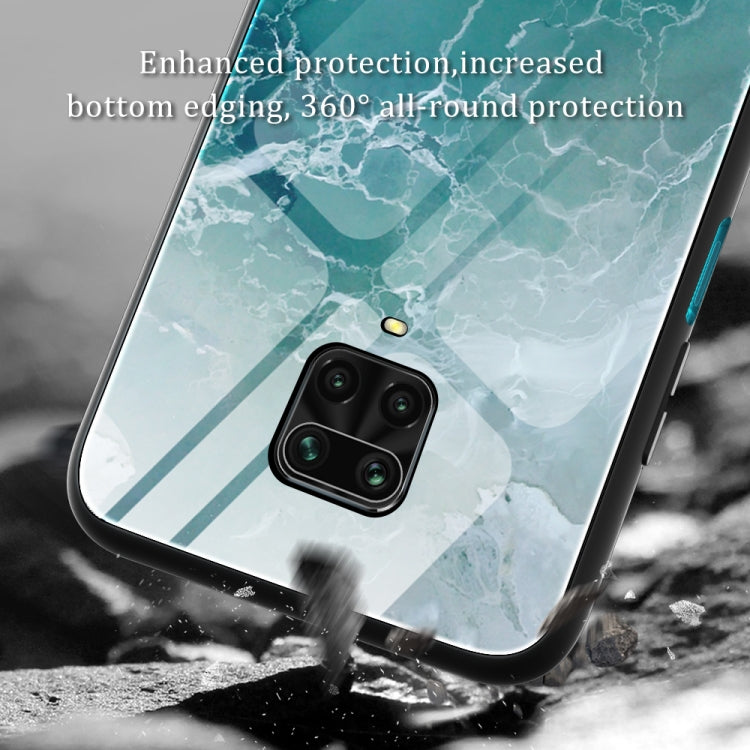 For Xiaomi Redmi Note 9S / Note 9 Pro Marble Pattern Glass Protective Case(DL07) - Xiaomi Cases by buy2fix | Online Shopping UK | buy2fix