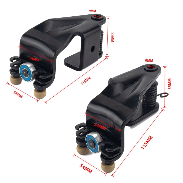 2 PCS Car Door Slide Rolling Hinge 72521-SHJ-A21/72561-SHJ-A21 for Honda Odyssey - Locks & Hasps by buy2fix | Online Shopping UK | buy2fix