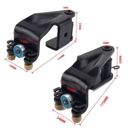 2 PCS Car Door Slide Rolling Hinge 72521-SHJ-A21/72561-SHJ-A21 for Honda Odyssey - Locks & Hasps by buy2fix | Online Shopping UK | buy2fix