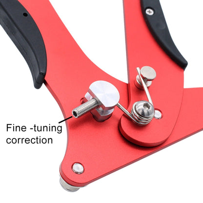 Bicycle Spokes Tension Meter Tool Rim Adjustment Measurement Gauges (Red) by buy2fix