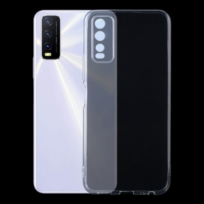 For Vivo Y20 0.75mm Ultra-thin Transparent TPU Soft Protective Case - vivo Cases by buy2fix | Online Shopping UK | buy2fix