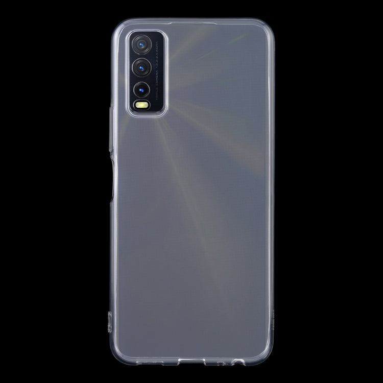For Vivo Y20 0.75mm Ultra-thin Transparent TPU Soft Protective Case - vivo Cases by buy2fix | Online Shopping UK | buy2fix