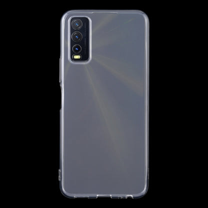 For Vivo Y20 0.75mm Ultra-thin Transparent TPU Soft Protective Case - vivo Cases by buy2fix | Online Shopping UK | buy2fix