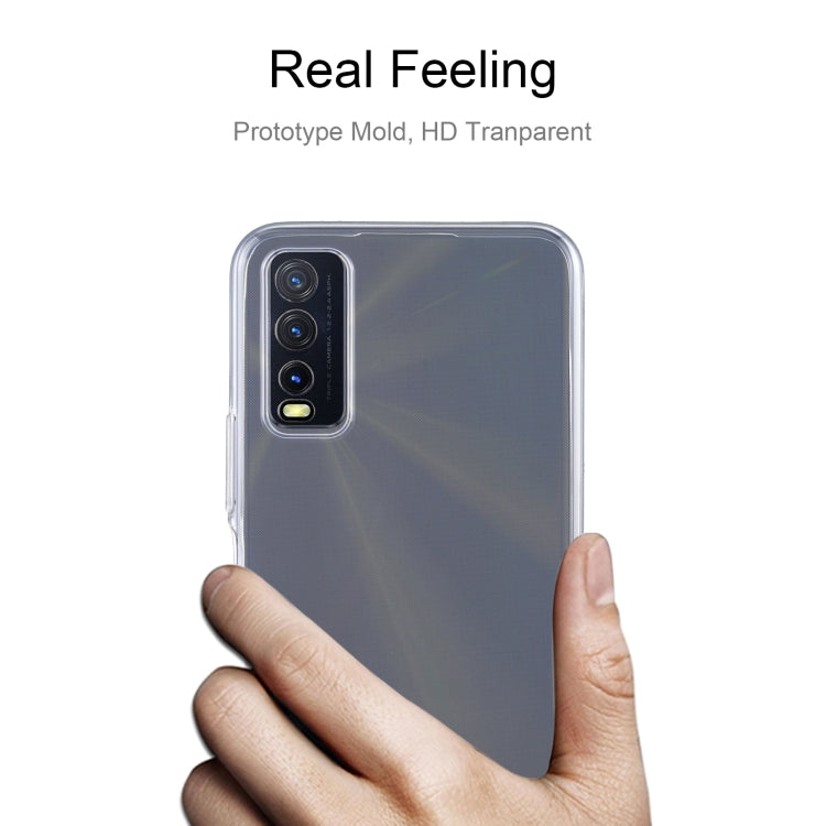 For Vivo Y20 0.75mm Ultra-thin Transparent TPU Soft Protective Case - vivo Cases by buy2fix | Online Shopping UK | buy2fix
