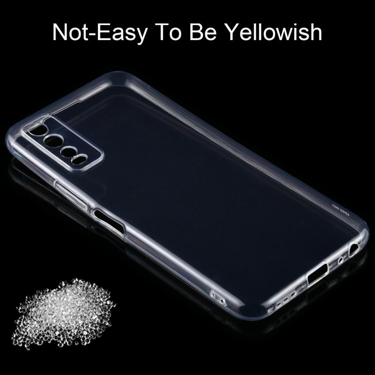 For Vivo Y20 0.75mm Ultra-thin Transparent TPU Soft Protective Case - vivo Cases by buy2fix | Online Shopping UK | buy2fix