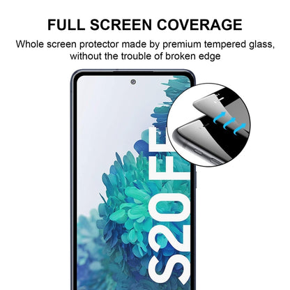 For Samsung Galaxy S20 FE / S20 FE 5G / S20 FE 2022 Full Glue Full Screen Tempered Glass Film by buy2fix