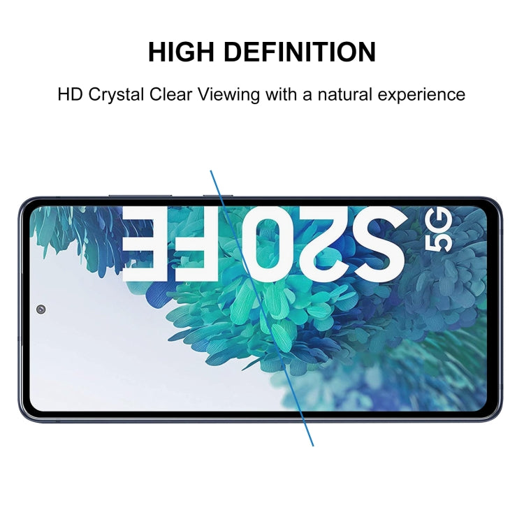 For Samsung Galaxy S20 FE / S20 FE 5G / S20 FE 2022 Full Glue Full Screen Tempered Glass Film by buy2fix