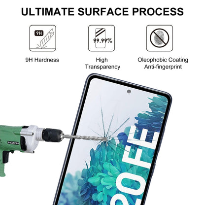 For Samsung Galaxy S20 FE / S20 FE 5G / S20 FE 2022 Full Glue Full Screen Tempered Glass Film by buy2fix