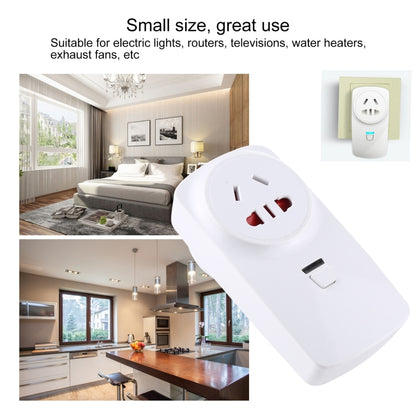 AK-DL220 220V Smart Wireless Remote Control Socket with Remote Control, Plug Type:AU Plug - Smart Socket by buy2fix | Online Shopping UK | buy2fix