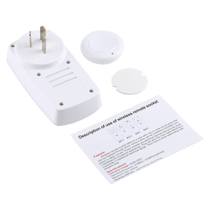 AK-DL220 220V Smart Wireless Remote Control Socket with Remote Control, Plug Type:AU Plug - Smart Socket by buy2fix | Online Shopping UK | buy2fix
