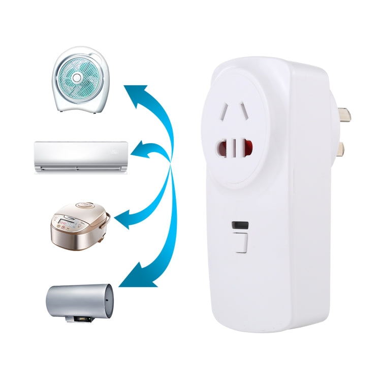 AK-DL220 220V Smart Wireless Remote Control Socket with Remote Control, Plug Type:AU Plug - Smart Socket by buy2fix | Online Shopping UK | buy2fix